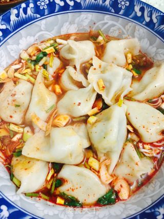 酸汤水饺的做法
