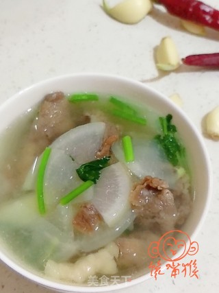 白萝卜羊肉汤的做法
