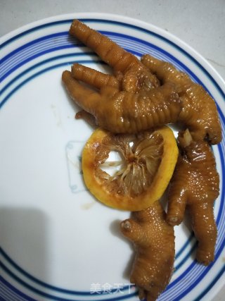 柠檬鸡爪的做法