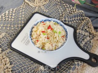 辣白菜炒饭的做法