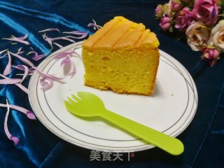 六寸南瓜戚风蛋糕的做法