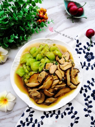 香菇青菜的做法