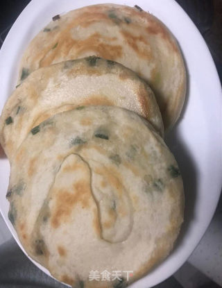 发面葱油饼的做法