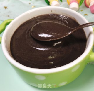 黑芝麻核桃糊的做法