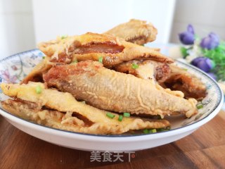 炸小黄鱼的做法