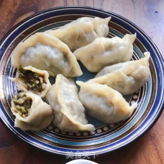 家常腌雪菜蒸饺的做法