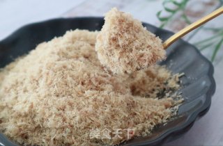 10月龄以上宝宝辅食原味猪肉松的做法