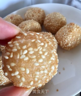 芝麻球的做法