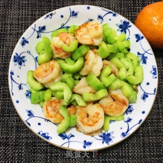 黄瓜炒虾仁的做法