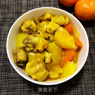 土豆咖喱鸡块的做法