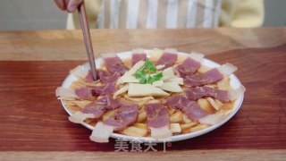 冬笋蒸腊肉的做法