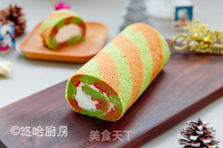 圣诞蛋糕卷的做法