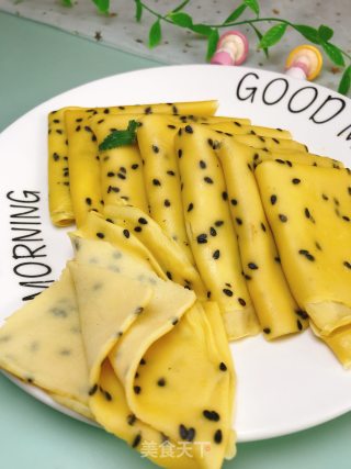 南瓜蛋饼的做法