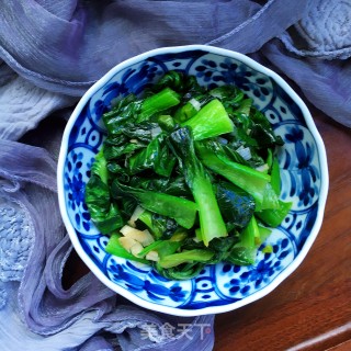 蒜香小油菜的做法