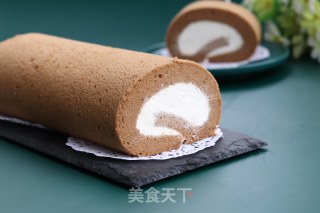 咖啡奶油卷的做法