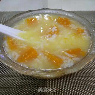 南瓜2米粥的做法