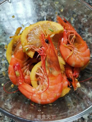 柠檬酸辣大虾的做法