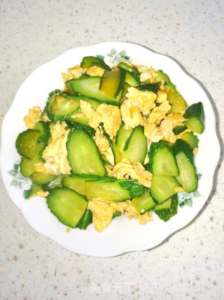 黄瓜炒鸡蛋的做法