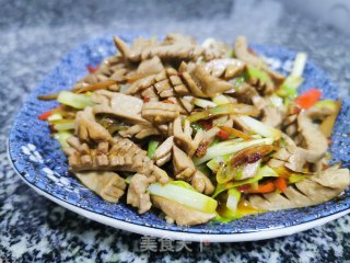火爆腰花的做法