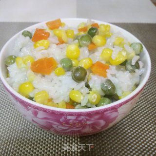 食蔬米饭的做法
