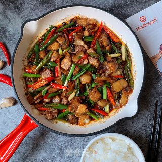 肥而不腻、香辣过瘾的农家小炒肉的做法