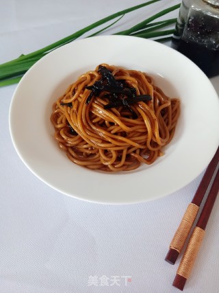 葱油拌面的做法