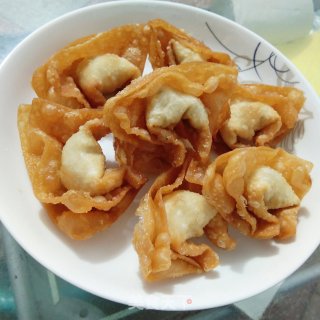 炸馄饨的做法