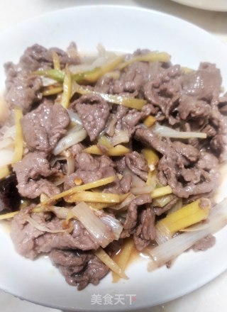 姜葱牛肉的做法