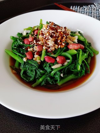 醋拌茼蒿的做法