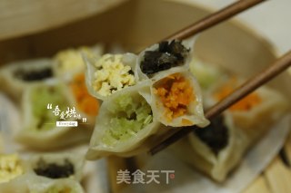 四喜蒸饺的做法