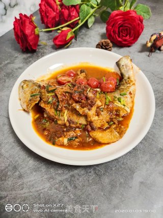 葱香豆瓣小黄鱼的做法
