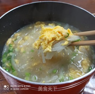 萝卜丝鸡蛋汤的做法