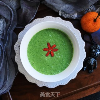 枸杞翡翠奶昔的做法