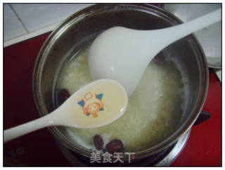 花生红枣蛋糊粥的做法步骤：6