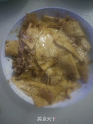 香辣豆皮的做法
