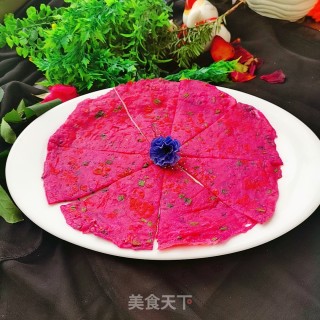 火龙果煎饼的做法