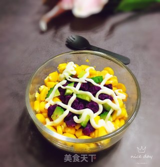玉米紫薯沙拉