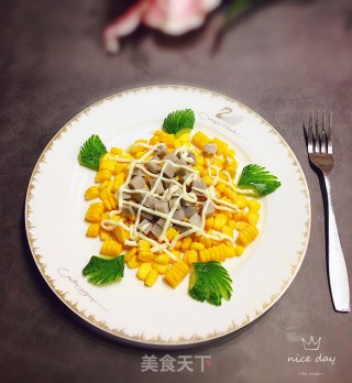 玉米芋头沙拉