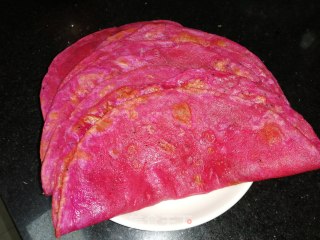 “ 花样面食 ”火龙果油饼