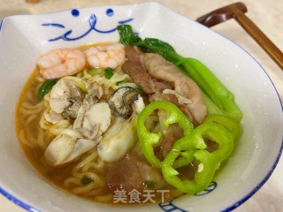 海鲜面的做法