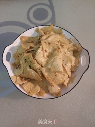 蒜蓉孜然豆皮的做法