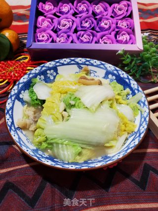 蚝油炒白菜的做法