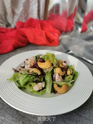 红椰菜腰果沙拉的做法