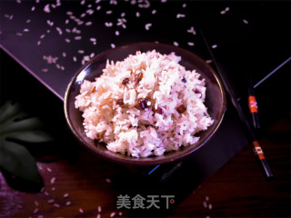 黑糯玉米焖饭的做法