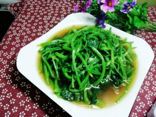 蒜香小菠菜的做法