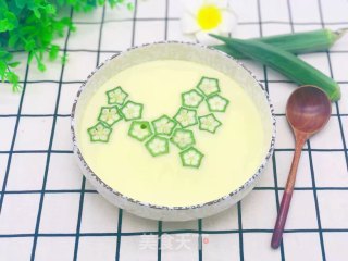 秋葵炖蛋的做法