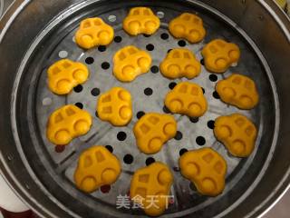 南瓜车车糕的做法