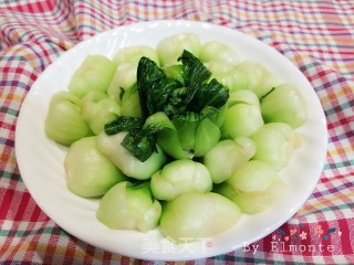 清炒青江菜苗的做法