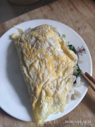 蛋包饭的做法