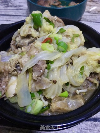 大骨炖白菜的做法